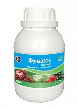 Фундазол, 200 г, системний фунгіцид, Сімейний сад 505 фото