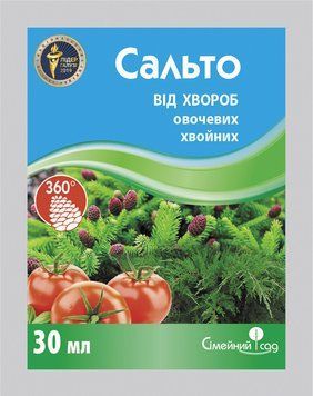 Сальто, 30 мл, системний фунгціцид, Сімейний сад 504 фото
