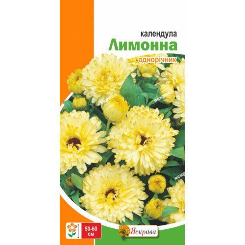 Календула Лимонна 0,5 г Яскрава 2451848127 фото