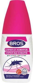 Спрей від комарів для дітей Bros, 50 мл 2201117760 фото